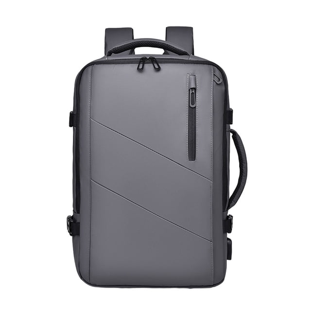 Minnieouse Travel Companion Múltiples bolsillos y bolsa de viaje de gran capacidad Bolsas de equipaje Conveniente y elegante Mochilas gris