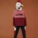 thumbnail image 5 of Rooster Costume Chicken Cosplay Animal Carnival Costume Party Latex Costume (white Rooster) Banmo, 5 of 5