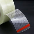 thumbnail image 3 of SSBM 2" x 60 Yards (180 Ft) Filament Tape, Clear, Reinforcing & Pallet Wrapping, 4.8 Mil, 576 Rolls, 3 of 6