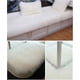 thumbnail image 2 of Alfombra blanca ultrasuave para decoración del hogar, alfombra para habitación de niños, dormitorio, sala de estar (blanco, 90x60cm), 2 of 2
