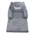 thumbnail image 2 of Cartoon Foldable Kids Sofa For Premium Character Sofa  Transformable Fold, Upholstered 2 In 1 Flip Open Couch  For Infant Toddler Baby, 2 of 8