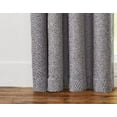 thumbnail image 3 of Better Homes & Gardens Basketweave Curtain Panel, 50" x 84", Light Gray, 3 of 5