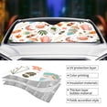 thumbnail image 5 of XMXT Car Sun Shade Windshield, Boho Decorative Feathers Sunshade for Car Windshield Sun Shades for Car SUV Truck, m, 5 of 9