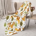 thumbnail image 3 of Rateoe Tiger Lion Pattern Flannel Throw Blanket, Ultra-soft Blanket for Bed, Couch, Car, Hypoallergenic Anti-pilling blanket-60"x50"(Vertical), 3 of 6