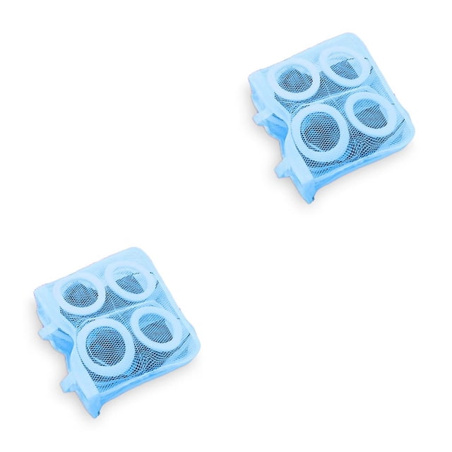 Bolsa de zapatos para lavadora Bearachild malla protectora lavandería Azul