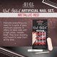 thumbnail image 3 of Set de uñas artificiales Ardell Nail Addict de 24 piezas, rojo metálico, 3 of 3