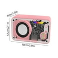 thumbnail image 3 of Transparent Mechanical Bluetooth Speaker, Colorful Wireless Mini Speaker for Outdoor and Desktop Use, Portable Compact Design with High-Quality Sound and Long Battery Life, 3 of 6