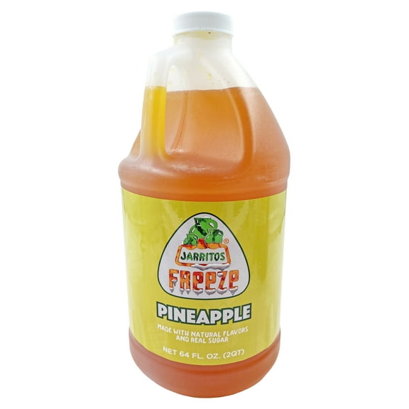 Jarritos Pineapple Slushy Concentrate | Kosher & Made in America | 5:1 Mix | 64 fl oz.