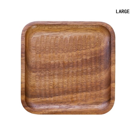 

Wood Pan Plate Fruit Dishes Saucer Tea Tray Dessert Dinner Bread Wood Plates Shell Smoothie bowl Tableware kitchen