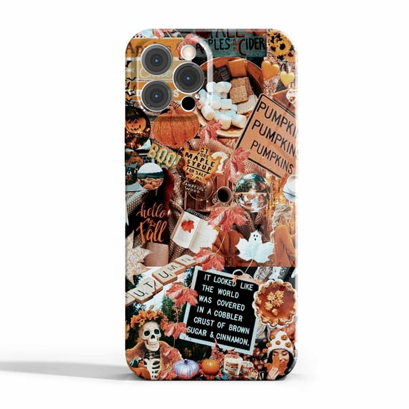 Autumn Vibe Case Compatible with iPhone 12 Pro,Aesthetic Art Design Full Cover Protective Case