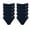 12# Navy, variant on YDDIAN Teens Underwear Cotton Big Girls' Panties Low Rise V Waist 10-Pack Black L