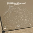 thumbnail image 3 of Auvent de Camping avec Mâtx Imperméable Protection UV Pare-Soleil Extérieur, 3 of 8