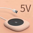 thumbnail image 3 of Mug Heater Coffee Cup Milk Tea Water Heating Pad Constant Temperature Coaster Warming Mat Home Offi, 3 of 5