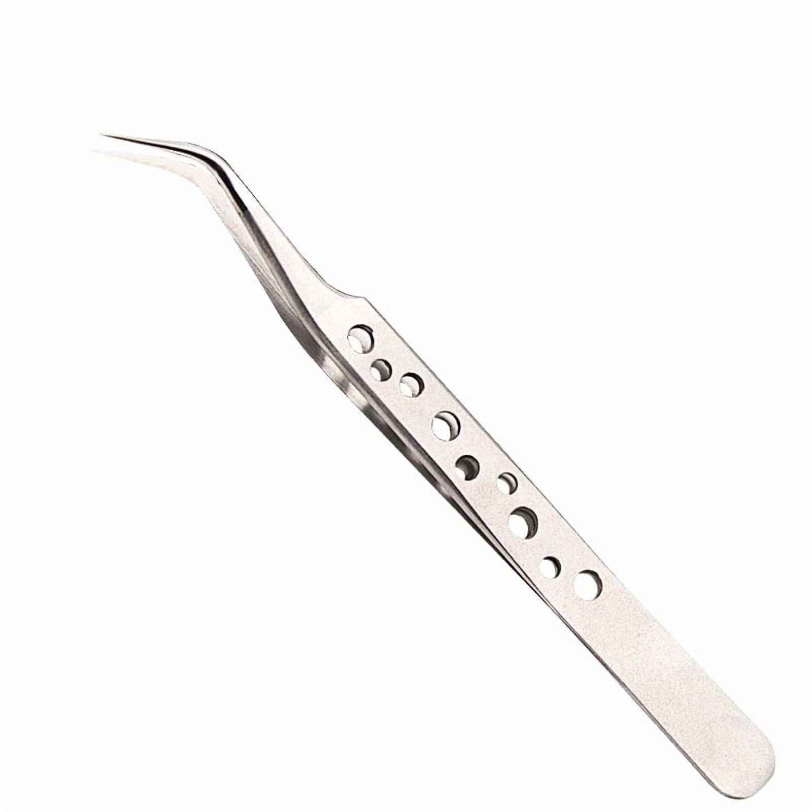 Stainless non-magnetic eyelash extension tweezers eyelash tweezers false eyelash tweezers 3D lash tweezer