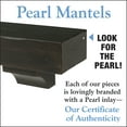 thumbnail image 5 of The Shenandoah 48" Pine Wood Mantel Shelf Dark Roast Finish, 5 of 5