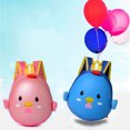 thumbnail image 1 of DEEPCRAFF Blue Chicken Backpack with Adjustable Straps Durable Metal Zipper Lightweight Shoulder Bag, 1 of 3