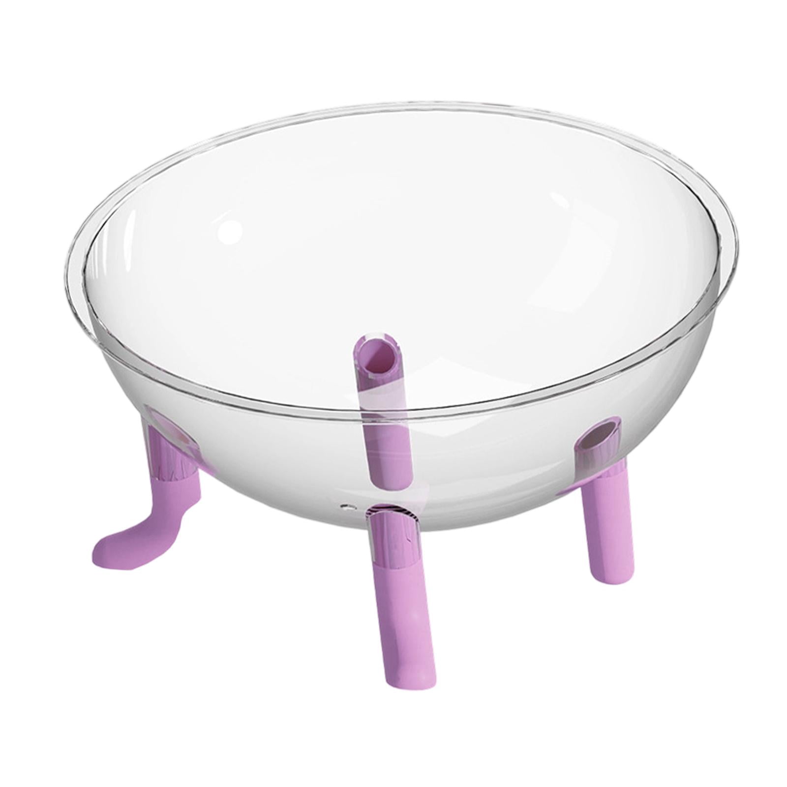 Space Capsule Cat Bed Acrylic Dome Sleeping Nest Modern Design for Indoor Cats and Small Pets