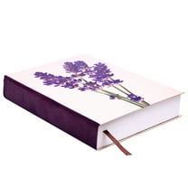 Leather Journal Handmade Lavender Notebook Travel Diary Writer's Gift Artist's Journal - Unique Gift for Her Friend