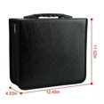 thumbnail image 2 of LUVCMFT Portable 400 Disc CD DVD Storage Bag PU Leather Wallet Holder Case Box Organizer, 2 of 8