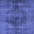 thumbnail image 1 of Ahgly Company Machine Washable Indoor Square Persian Blue Traditional Area Rugs, 7' Square, 1 of 4