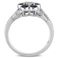 thumbnail image 4 of Everly Women's Sapphire 10k White Gold Ring, 4 of 8