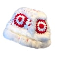 thumbnail image 4 of Sombrero de cubo de otoño invierno, sombrero de pescador hecho a mano, sombrero único de felpa suave, lindo y cálido para chicas adolescentes, Sunnimix  sombrero de copa, 4 of 6