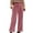 Pink, variant on cfhntfmh Women's Corduroy Pants Wide Leg High Waisted Fall Business Casual Loose Trendy Trousers with Pockets Fall Outfits