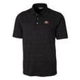 thumbnail image 2 of Men's Cutter & Buck Black San Francisco 49ers Big & Tall Advantage Tri-Blend Space Dye Polo, 2 of 3