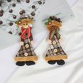 thumbnail image 2 of Gibobby Árbol de Navidad Decoración Tela Celosía Navidad Muñeco de nieve Muñeca Colgante Muñeca de Navidad(A), 2 of 3