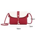 thumbnail image 2 of Bolso mini, bolso bandolera de un solo hombro pequeño Vino tinto, 2 of 5