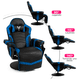 thumbnail image 3 of Sillón Gamer Eléctrico con Masaje Titan Azul, 3 of 7