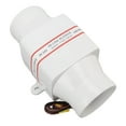 3 Inch 12V Electric In Line Blower ABS Shell Marine Boat Cabin Engine