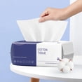 thumbnail image 1 of Toalla facial desechable BODFPPC, 100 unidades, algodón suave, 1 of 7