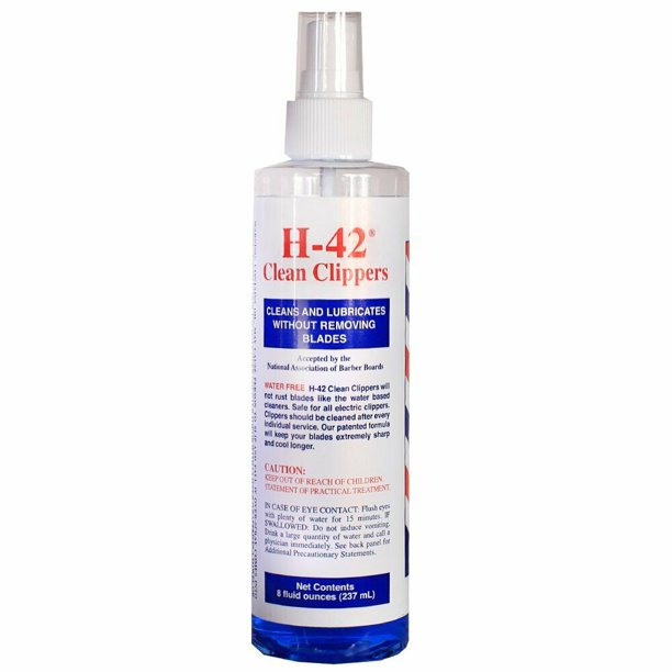 H42 Clean Clippers Spray Virucidal AntiBacterial Cleaner 8oz