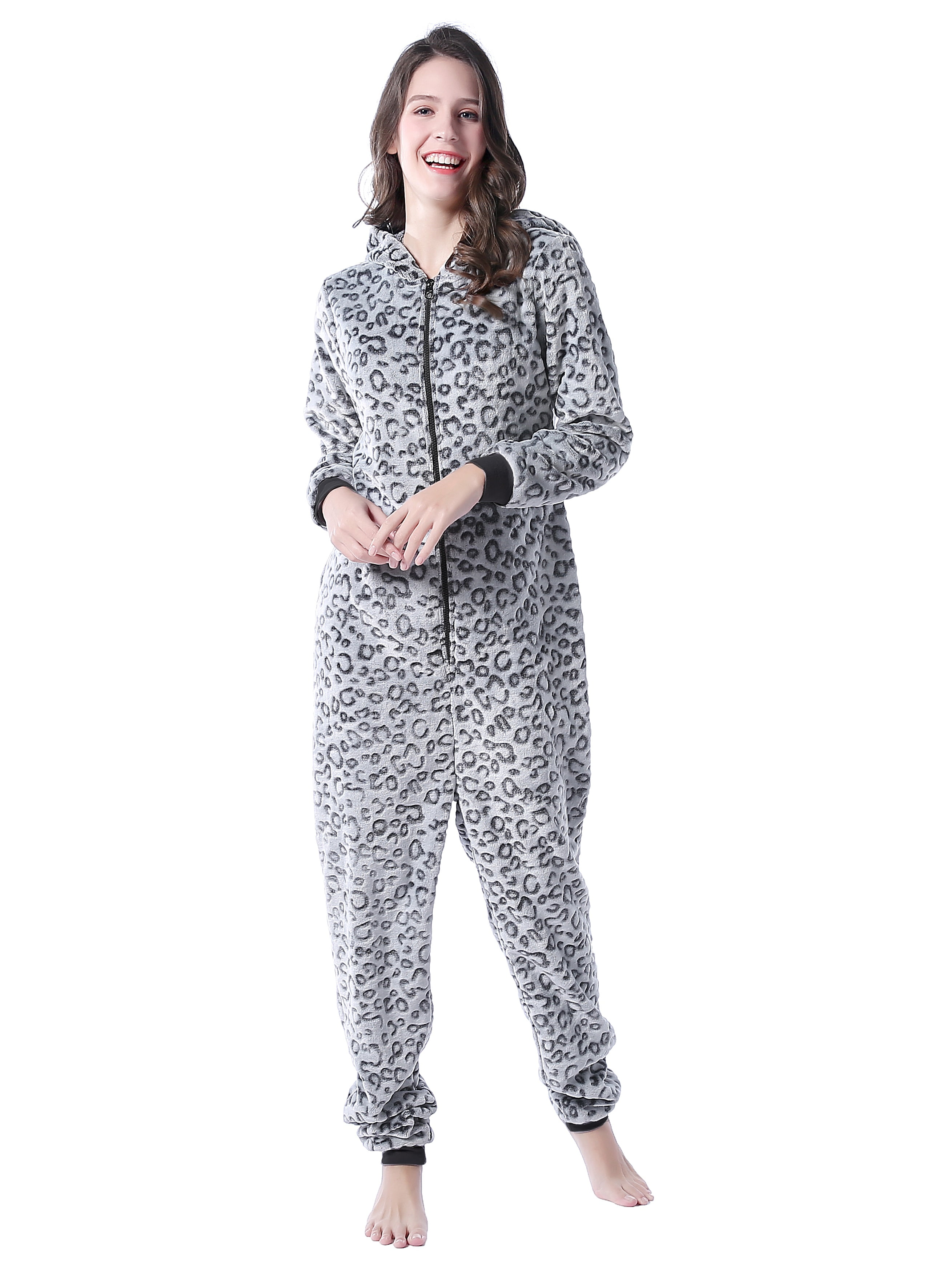 Richie House Richie House Women's Soft and Warm Fleece Jumpsuit