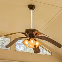 Milisten 2Pcs White Ceiling Fan Rod Extensions with Smooth Elegant Exterior