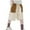 Beige, variant on ZACPNCV Boys Cargo Shorts Summer Mulit Pockets Shorts Beige 9-10 Years