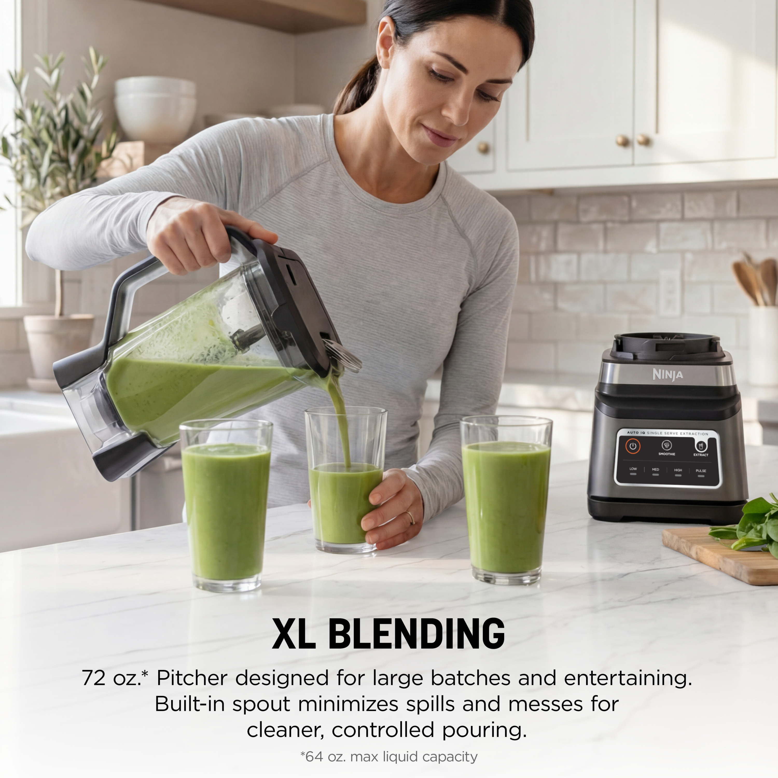 Ninja Professional Plus Duo Blender, 1400W, Black photo 4