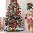 thumbnail image 4 of FMSHPON A Group of Xmas Christmas Tree Skirt Stand Mat for Holiday Party Decoration Indoor Outdoor 36 inches, 4 of 6