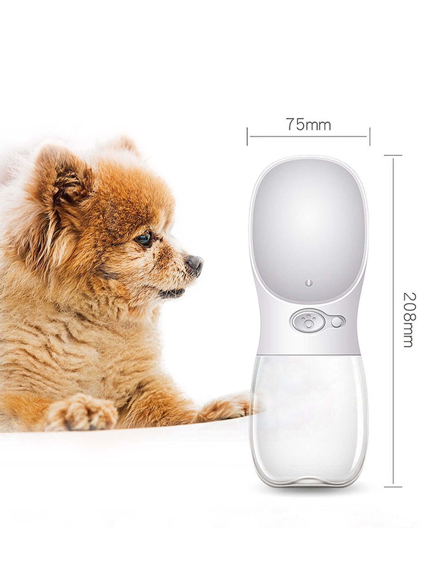 Pet Dog Water Bottle Outdoor Walking Portable Dog Water Dispenser Pet