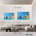 thumbnail image 3 of Elephant Stock Arch Of Cabo San Lucas Wall Art - Horizontal Multi Panel Canvas - Living Room Wall Decor - Beach Multi Panel - Blue And Yellow Decor - 65" x 42", 3 of 4
