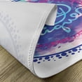 thumbnail image 5 of Ambesonne Wording Place Mats Set of 4, Brushstroke, Standard Size, Blue Purple, 5 of 6
