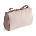 thumbnail image 2 of serony Solid Color Cosmetic Bag Makeup Case Waterproof Pouch Travel Fashion Large Capacity Handbag Multifunctional for S/Khaki, 2 of 9