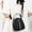 Black, variant on HongHeng Clearance Under $2.00 Lady's Sling Bag Crossbody Chest Shoulder Water T Sling Purse One Strap Travel Bag for Women