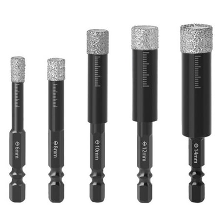 

Hole Drill Bit|Diamond Drill Bit Hole Saw|Ceramic Tile Drill Bits Power Drill Parts Accessories 6mm/8mm/10mm/12mm/14mm Available