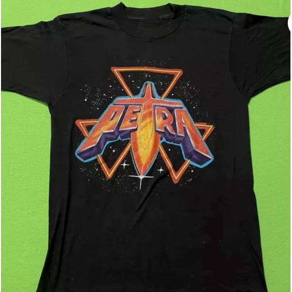 Petra VTG Style T-Shirt Classic Black Unisex S-5XL