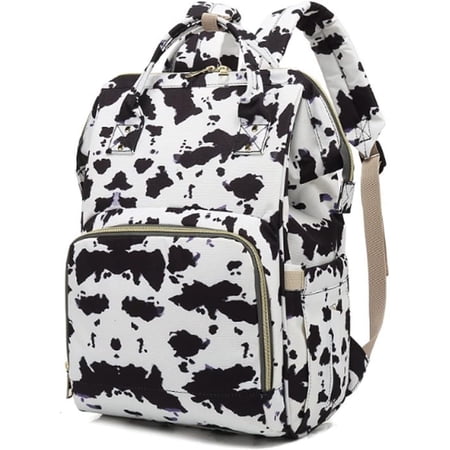 Large Capacity Baby Diaper Bag Backpack Waterproof Travel Nappy Diaper Bags Cute for Girls Boys (Swing Bear)