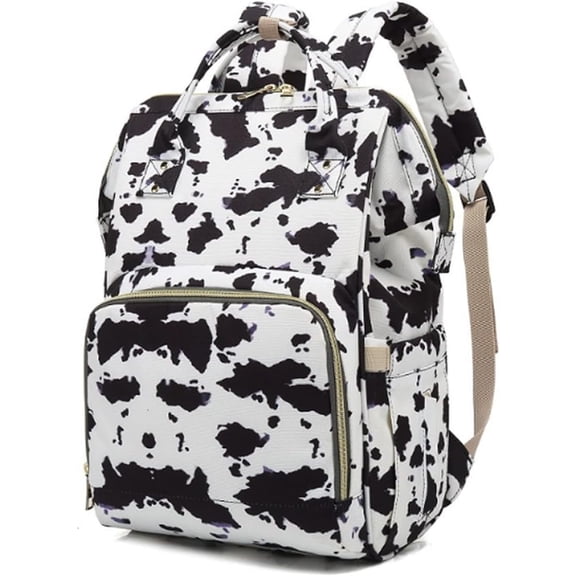 Large Capacity Baby Diaper Bag Backpack Waterproof Travel Nappy Diaper Bags Cute for Girls Boys (Swing Bear)