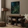 thumbnail image 6 of Dark Cottagecore wall art Decor Moonlit Moody Flower Field Print Dark Academia Botanical Artwork Aesthetic Painting Poster for Home Living Room Bedroom Office wall decor Unframed16x20inch, 6 of 14