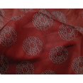 thumbnail image 4 of oneOone Silk Tabby Fabric Floral Block Fabric Prints By Yard 42 Inch Wide, 4 of 4
